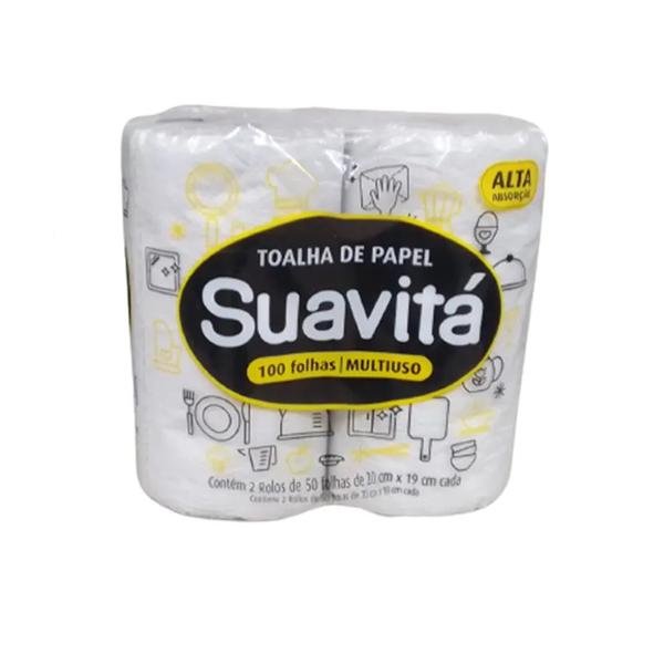 Toalha Papel Suavita C/2 100 Toalhas