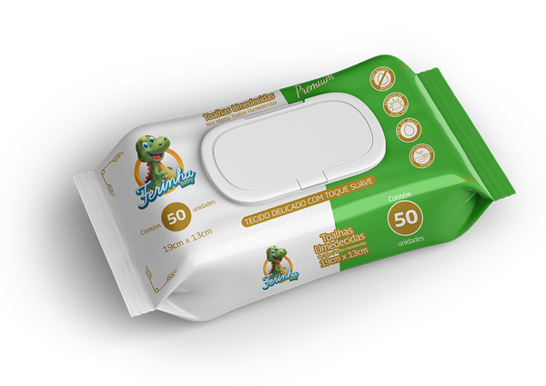 TOALHA UMEDECIDA FERINHA BABY PCT/100UN