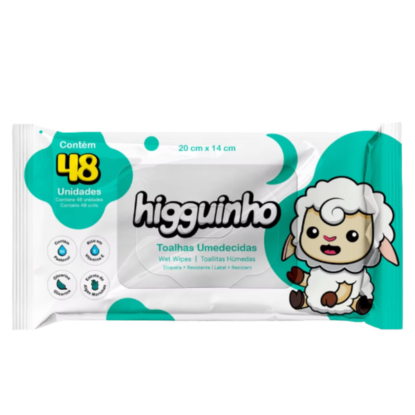 TOALH UMED HIGGUINHO C/48