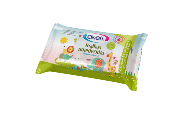 TOALHAS UMD CLIN-OFF CUIDADO PELE C/100