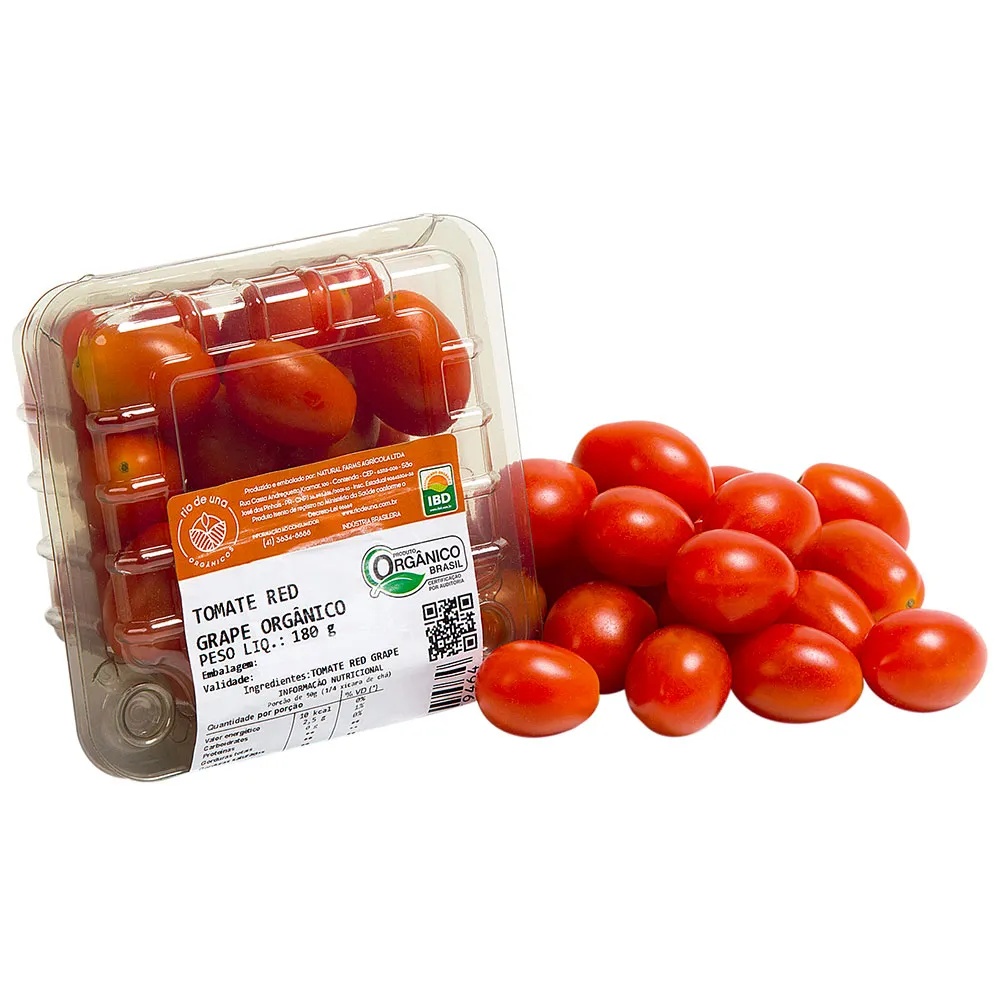 TOMATE GRAPE ORGANICO 180G BEE ORGANIC