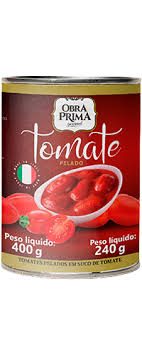 OBRA PRIMA GOURMET TOMATES PELADOS 400G