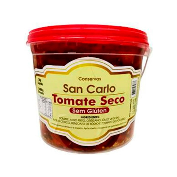 TOMATE SECO EM CONSERVA SAN CARLO BALDE 2KG
