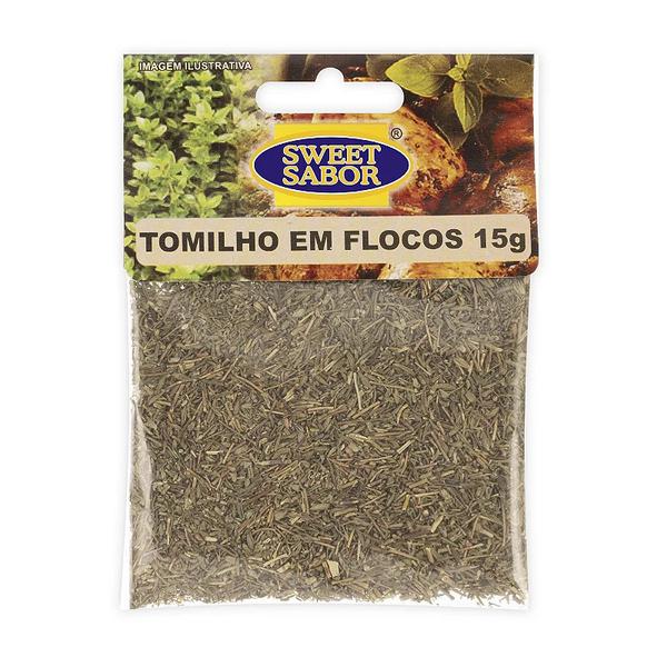 Tomilho Em Flocos Sweet Sabor 15g