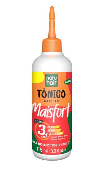 TONICO CAPILAR NATU HAIR 115ML 3EM1 MAISFORT