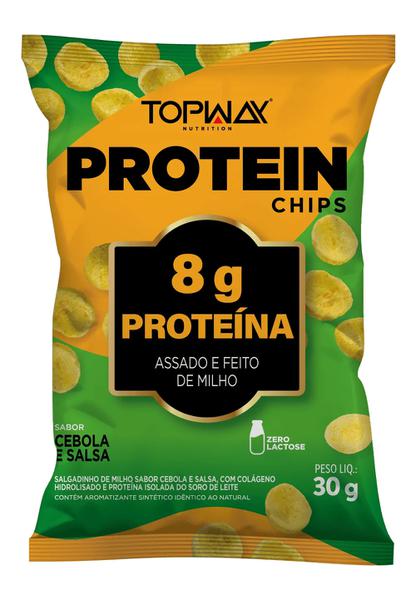 CHIPS PROTEIN TOPWAY 30G CEB SALSA