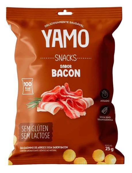 SALGADINHO SNACK YAMO BACON 25G
