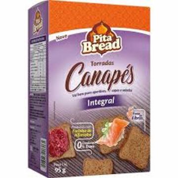 TORRADA CANAPE PITA BREAD INTEGRAL 95G