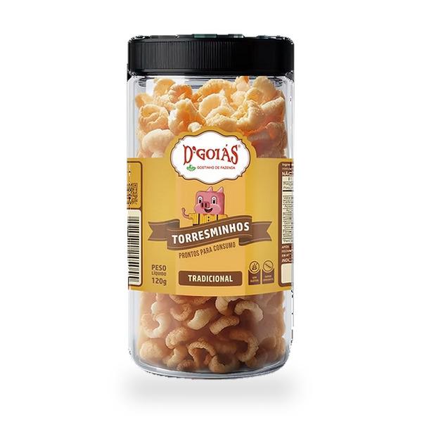 Torresmo D Goiás Pote Tradicional 120g