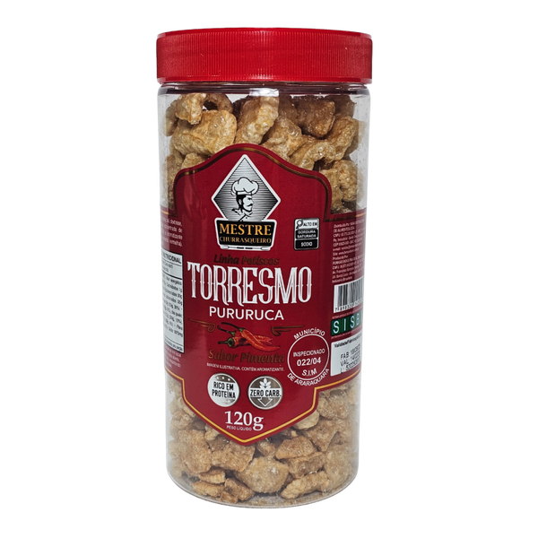 TORRESMO PURURUCA M.CHURRASQUEIRO 120G PIMENTA