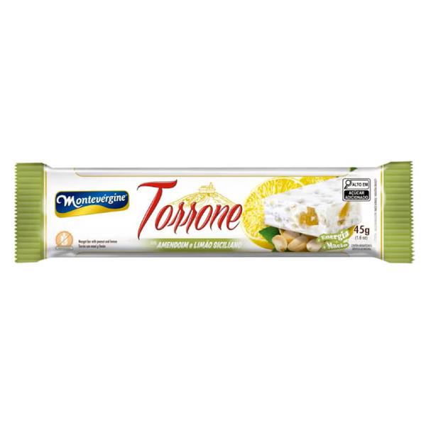 TORRONE LIMAO CICILIANO E AMENDOIM DP 45G