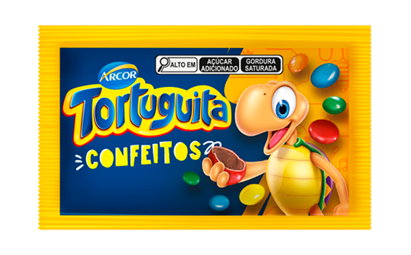Chocolate Arcor Tortuguita Confeitos 15gr