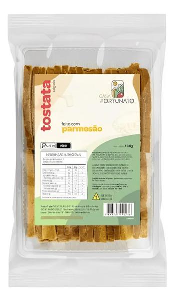 TOSTATA COM PARMESAO CASA FORTUNATO 180G