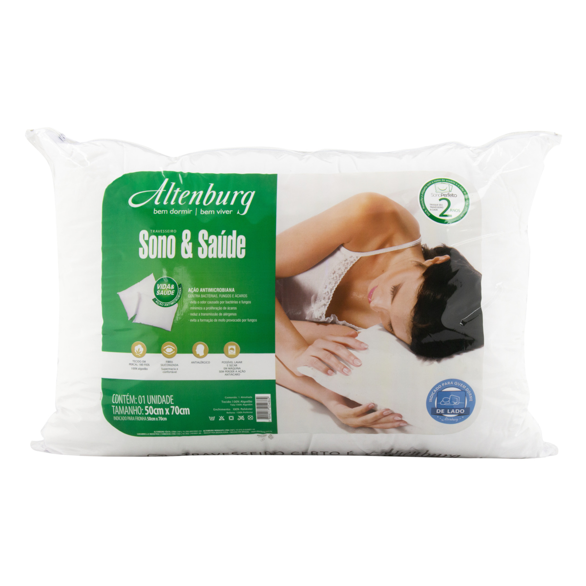 Travesseiro Altenburg 50cmx70cm