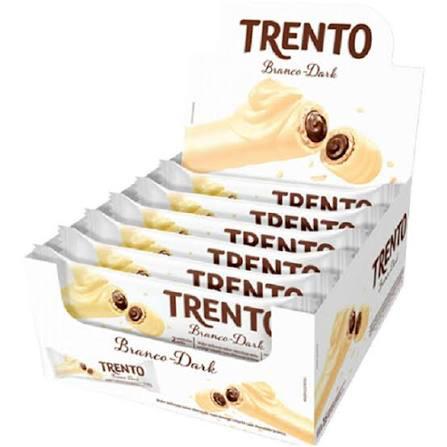 TRENTO CHOCOLATE BRANCO DARK 29G C/16