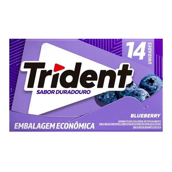 CHICLE TRIDENT 22 5G BLUEBERRY