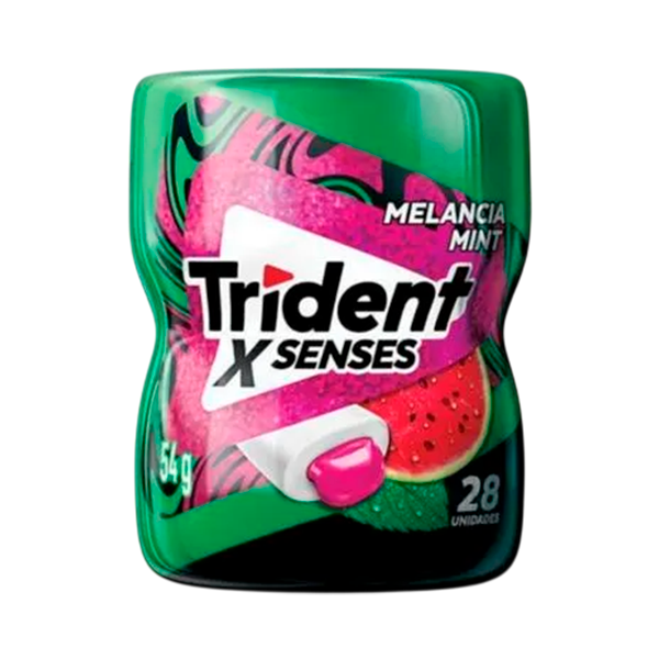 CHICLE TRIDENT 54G XSENSES MELANCIA
