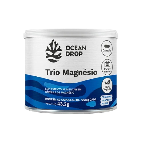 TRIO MAGNESIO OCEAN DROP 60CAPS 720MG