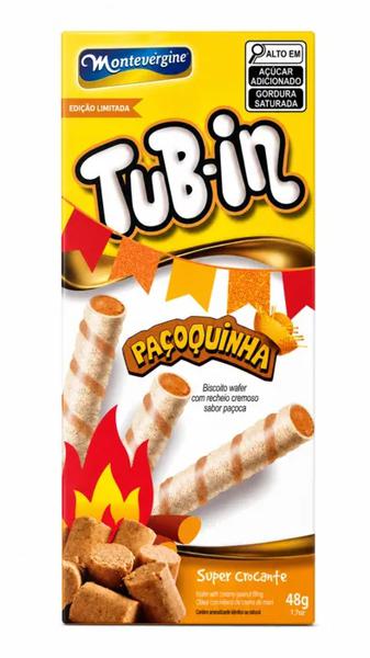 BISC TUBIN WAFER PACOQUINHA 48G