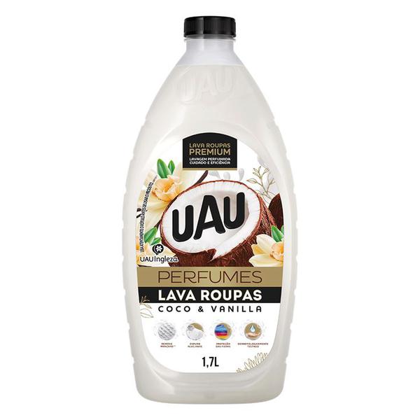 Lava Roupas Coco Vanila Uau 1,7l