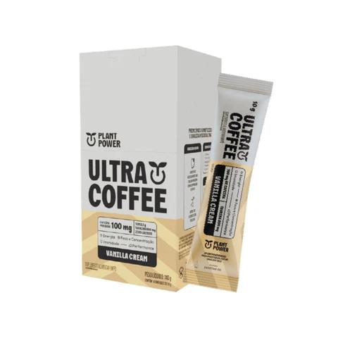 Suplemento Alimentar em Pó Plant Power Ultra Coffe 10g Baunilha