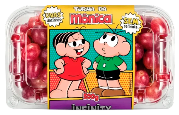 UVA TURMA DA MONICA 500G BDJ INFINITY S/S