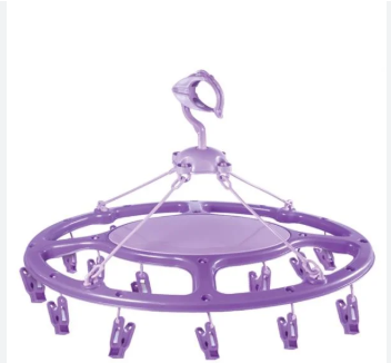 VARAL SECA TUDO OVAL C/16 PRENDEDORES 