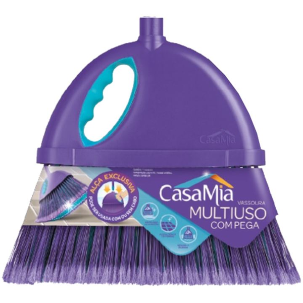 VASSOURA CASAMIA MULT C/PEGA C/1