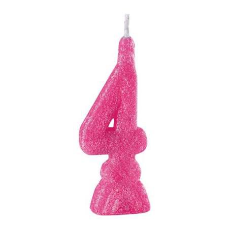 VELA ANIV. NUMERO C/01 N.4 ROSA