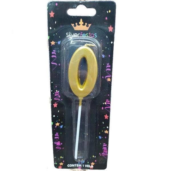 VELA SILVER PICK DOURADA Nº 0