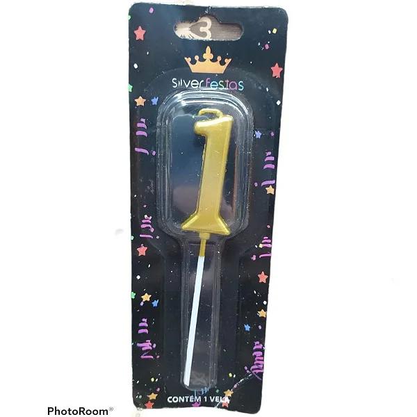 VELA SILVER PICK DOURADA Nº 1
