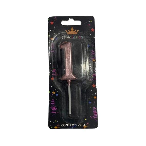 VELA PICK ROSE GOLD NUMERO 1 SILVER PLASTIC