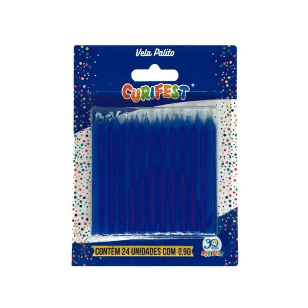 VELA ANIV PALITO AZUL