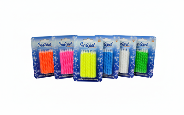 VELA INDIPEL SORTIDO 3UND