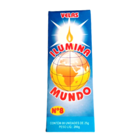 VELA ILUMINA MUNDO N°8