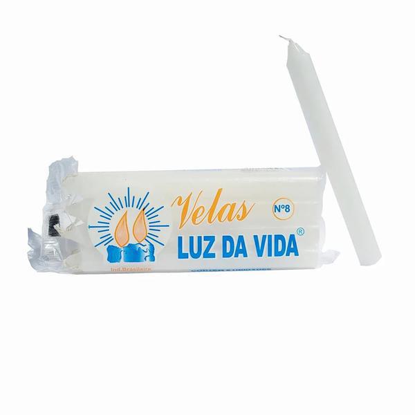 VELA LUZ DA VIDA N 8 BCA C/8