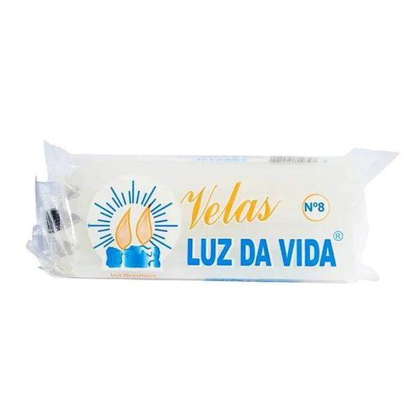VELA N8 90G LUZ DA VIDA