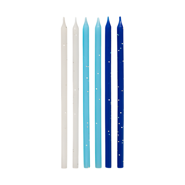 Vela Aniv. Regina Estrela Degrade Azul