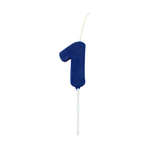 VELA PICK COLORS AZUL MARINHO NUMERO 1