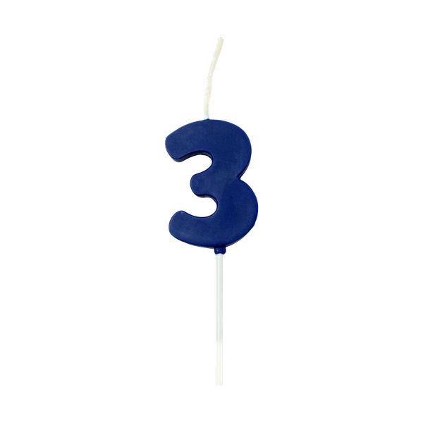 VELA PICK COLORS AZUL MARINHO NUMERO 3