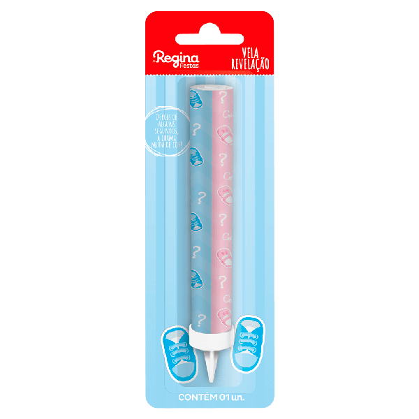 VELA REVELACAO AZUL