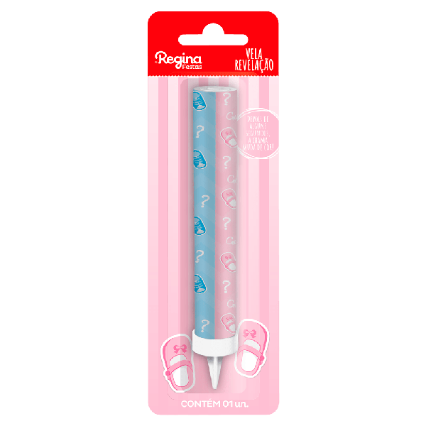 VELA REVELACAO ROSA 1X10UN