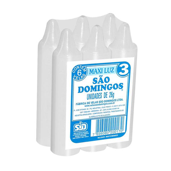 VELA S DOMINGOS MX LUZ N.3 26GR