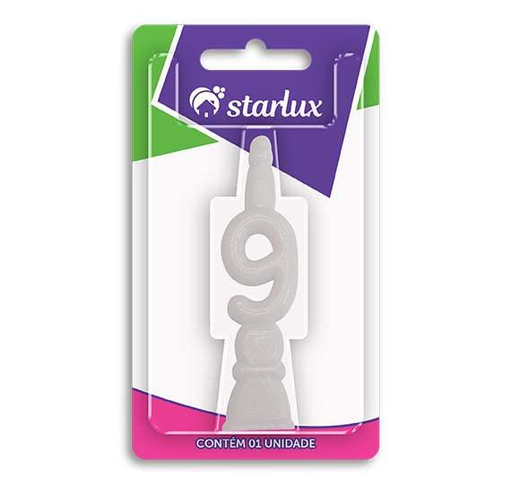 VELA ANIVERSARIO STARLUX AZUL Nº9