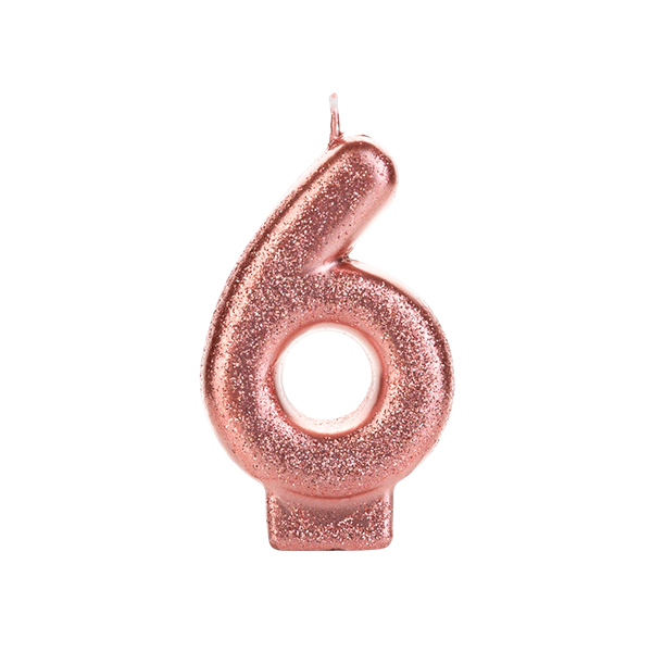 VELA STYLLO GLITTER ROSE N:6