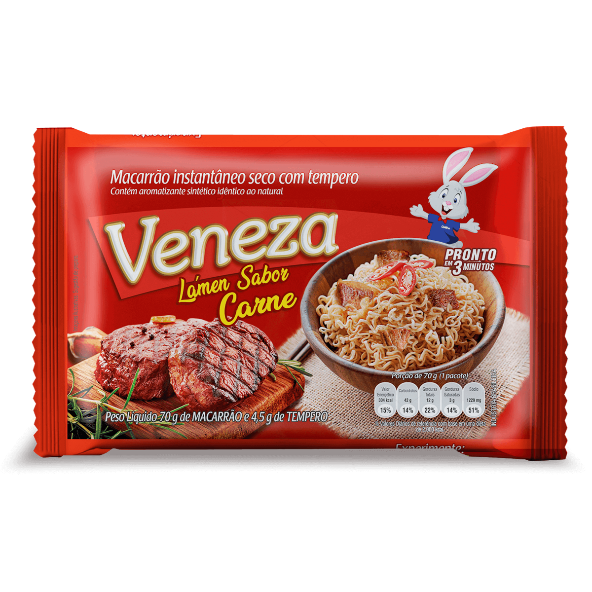 MAC VENEZA INSTANTANE 70G LAMEN CARNE