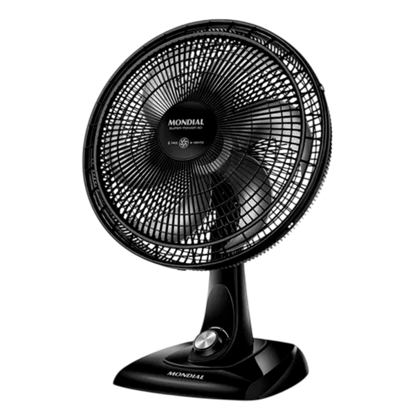 VENTILADOR MONDIAL 40CM PRETO