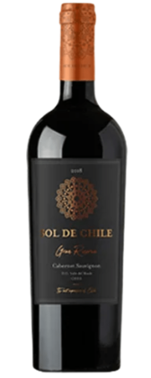 VINHO TT CAB SAUV GRAN RESERVA SOL DE CHILE 750ML