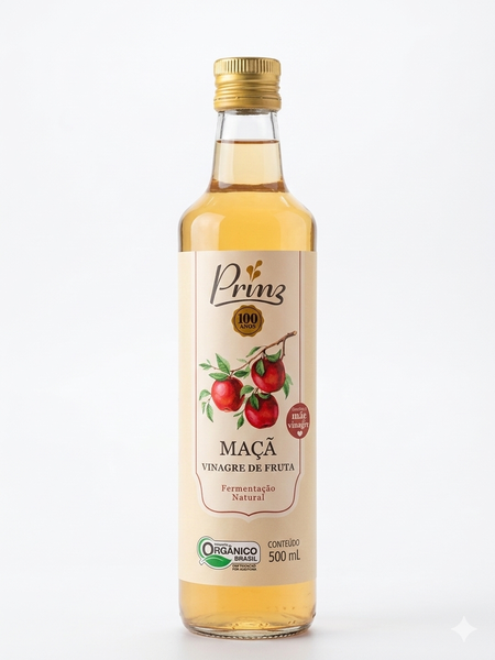 VINAGRE DE MACA PRINZ ORGANICO 500ML