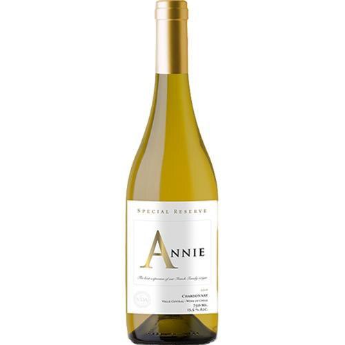 Vinho Branco Chileno Annie Reserva Especial 750ml Chardonnay 6 meses Carvalho Francês